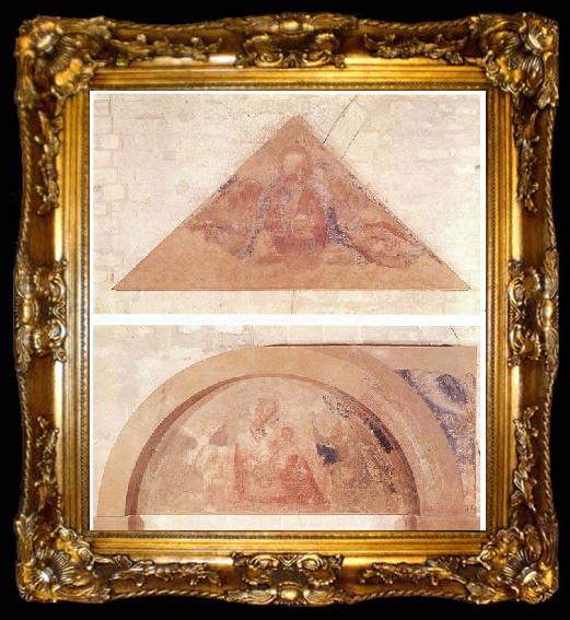 framed  Simone Martini and Madonna of Humility, ta009-2